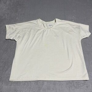 Columbia Shirt Womens XL Logo Crew Neck Short Sleeve Stretch Pullover Activewear